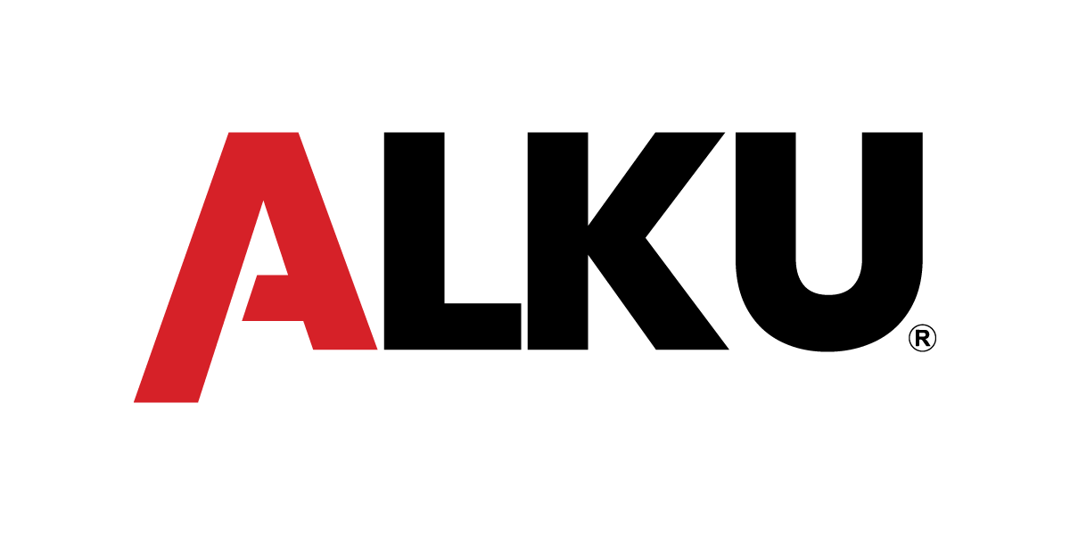ALKU Logo - Black Red A