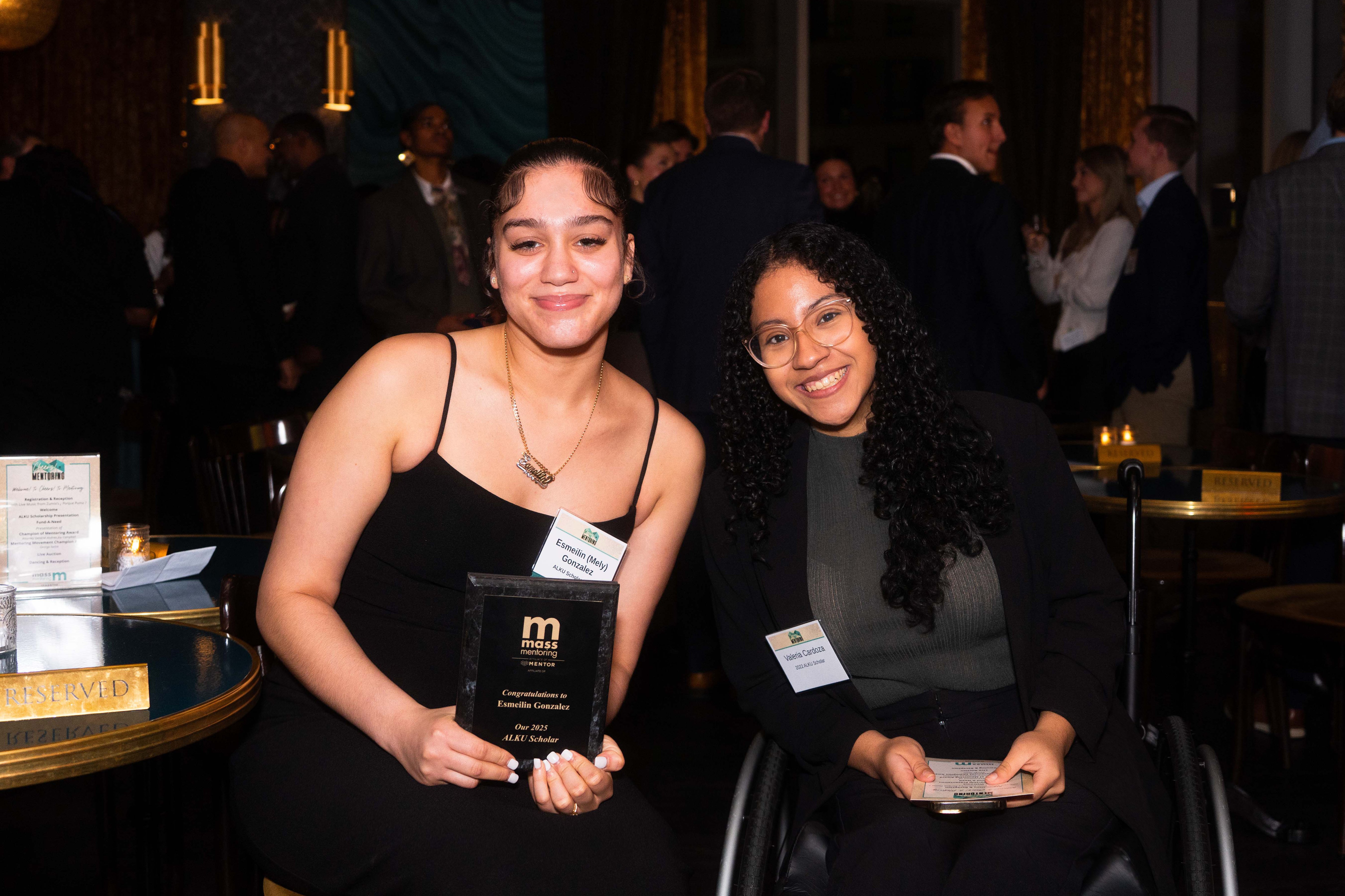 ALKU and Mass Mentoring Partnership Award $30,000 Scholarship to Boston Student, Esmeilin Gonzalez, Celebrating the Transformative Power of Mentorship